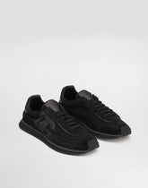 Mixed-material DG CUSHION sneakers